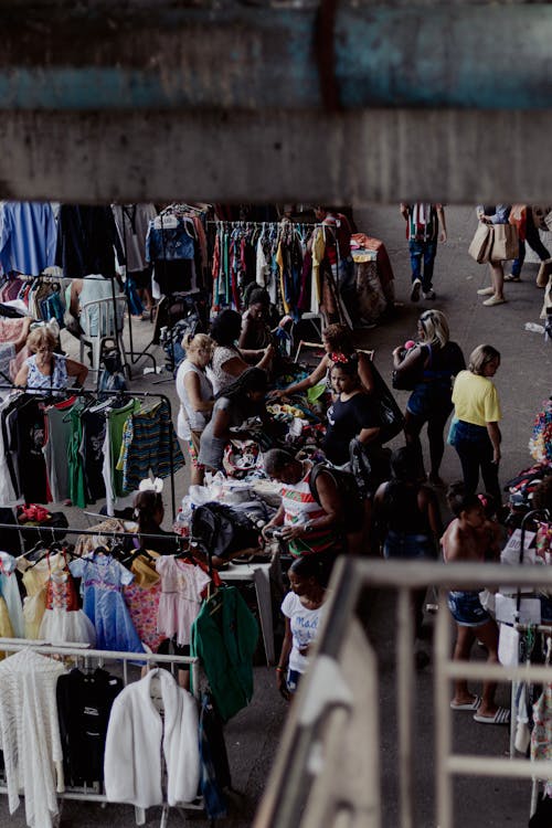 Foto stok gratis bazar, berbelanja, kerumunan orang