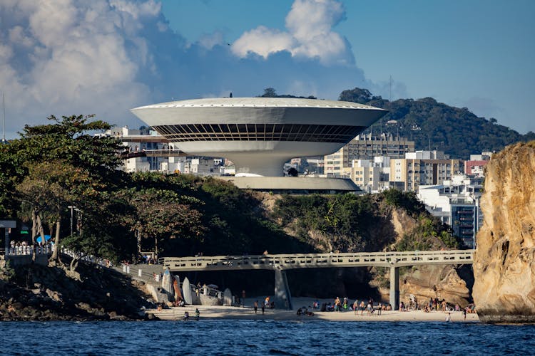 Modern Museum In Brazil