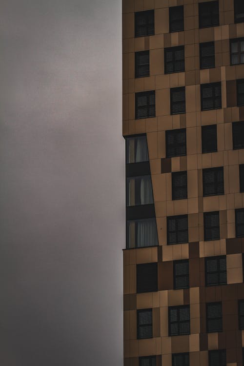 シティ, 住宅地, 垂直ショットの無料の写真素材