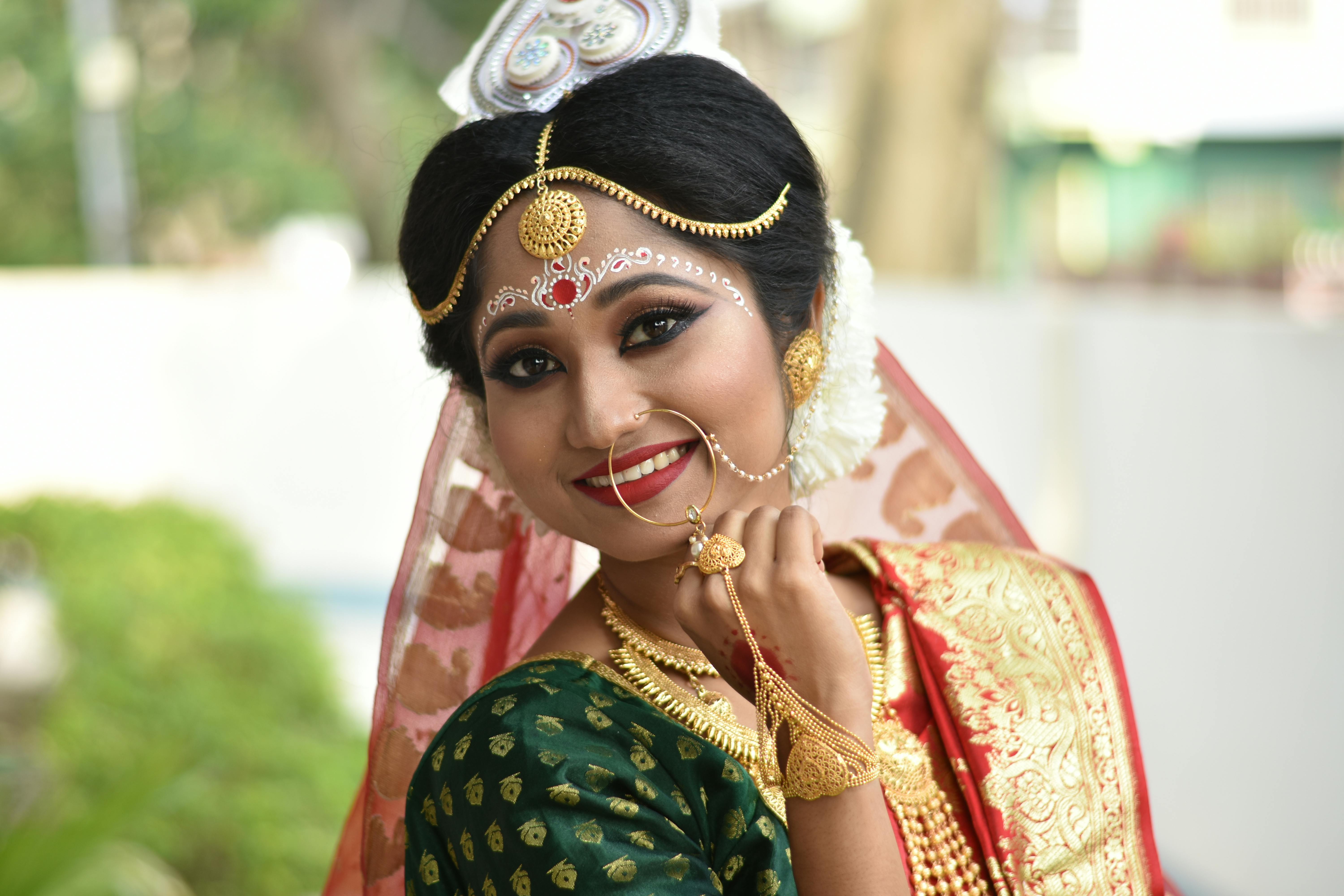 Free stock photo of bridal, indian bride, kolkata girl