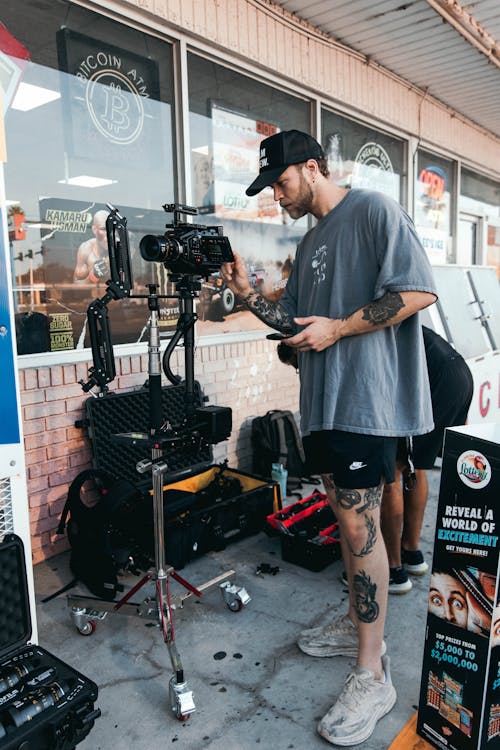 Základová fotografie zdarma na téma bts, cam op, canon