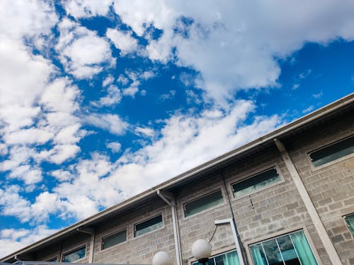 Free stock photo of beautiful sky, building facade, sky background