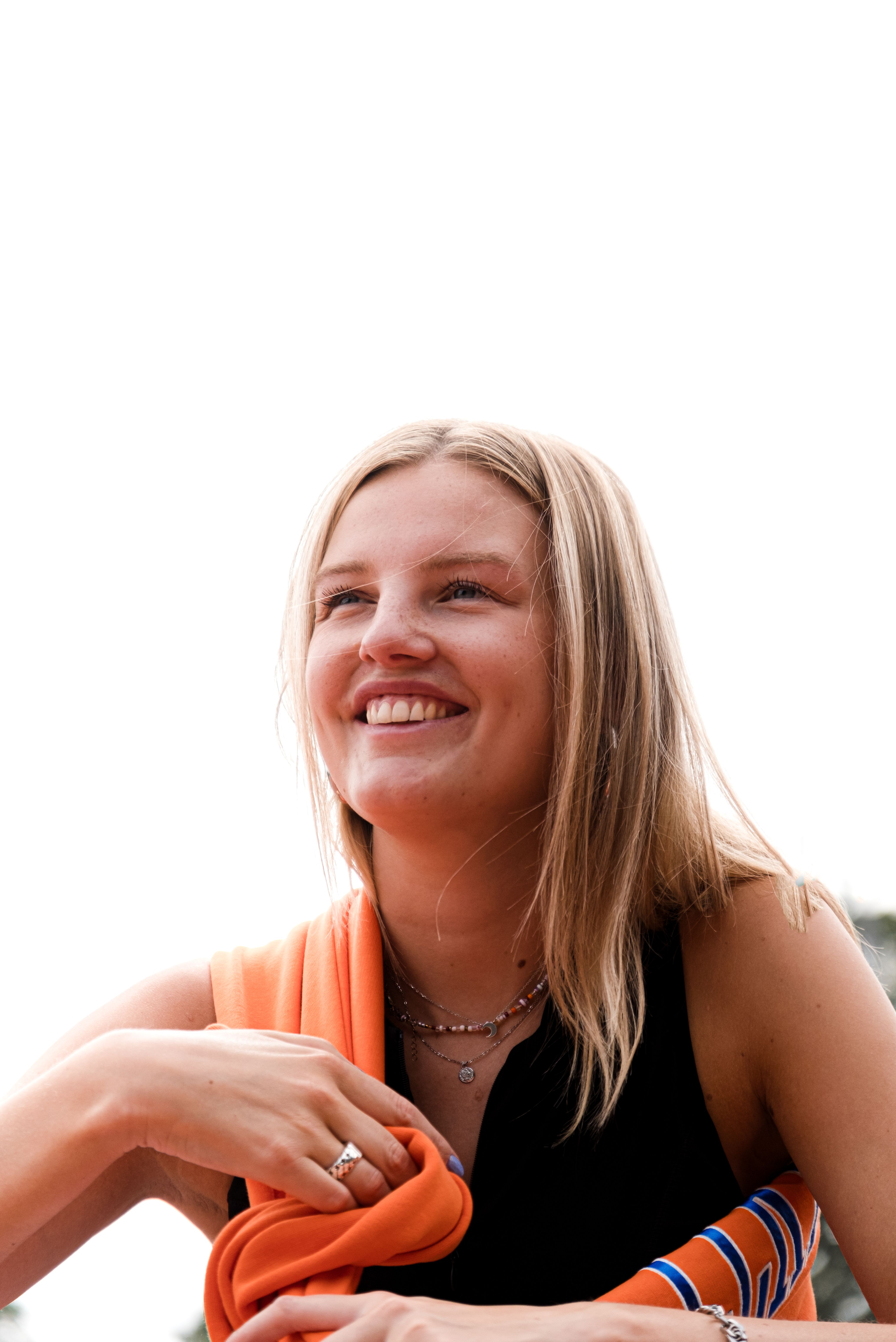Smiling Blonde Woman · Free Stock