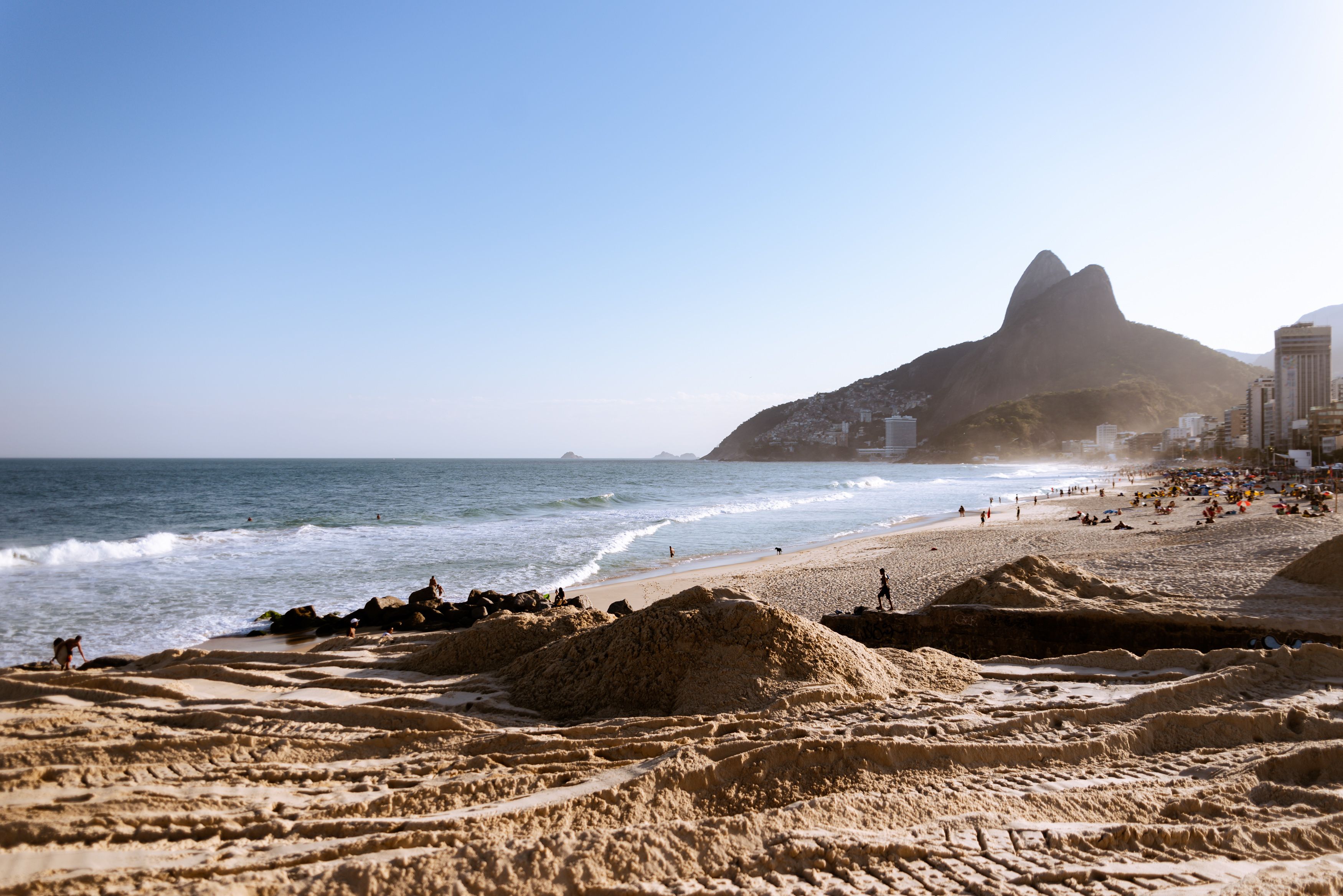 Foto profissional gratuita de água, américa do sul, ao ar livre, areia ...