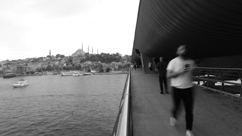 Halic Bridge and Buildings behind