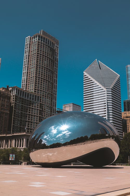 คลังภาพถ่ายฟรี ของ การท่องเที่ยว, จุดสังเกต, ชิคาโก