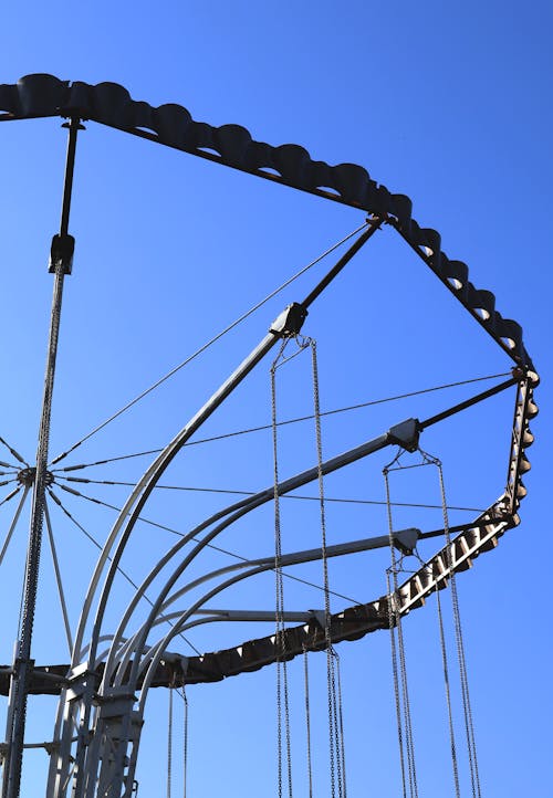 Steel Installation under Clear Sky