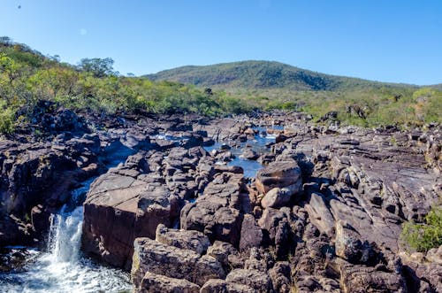 峡谷, 川の水, 滝の無料の写真素材