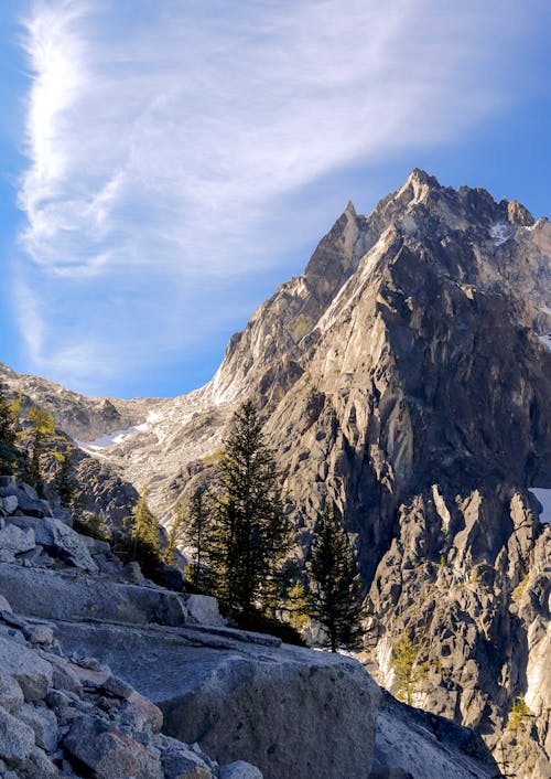Immagine gratuita di america, montagna rocciosa, montagne a cascata