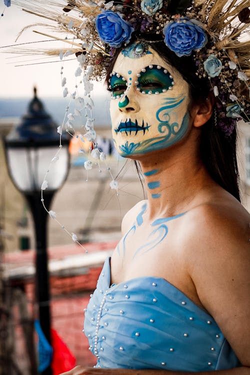 Foto profissional grátis de azul, coroa, cultura mexicana
