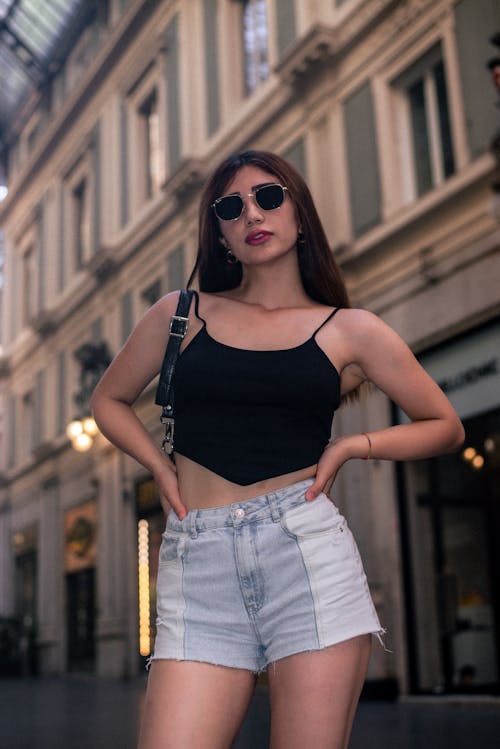 Portrait of Woman in Sunglasses