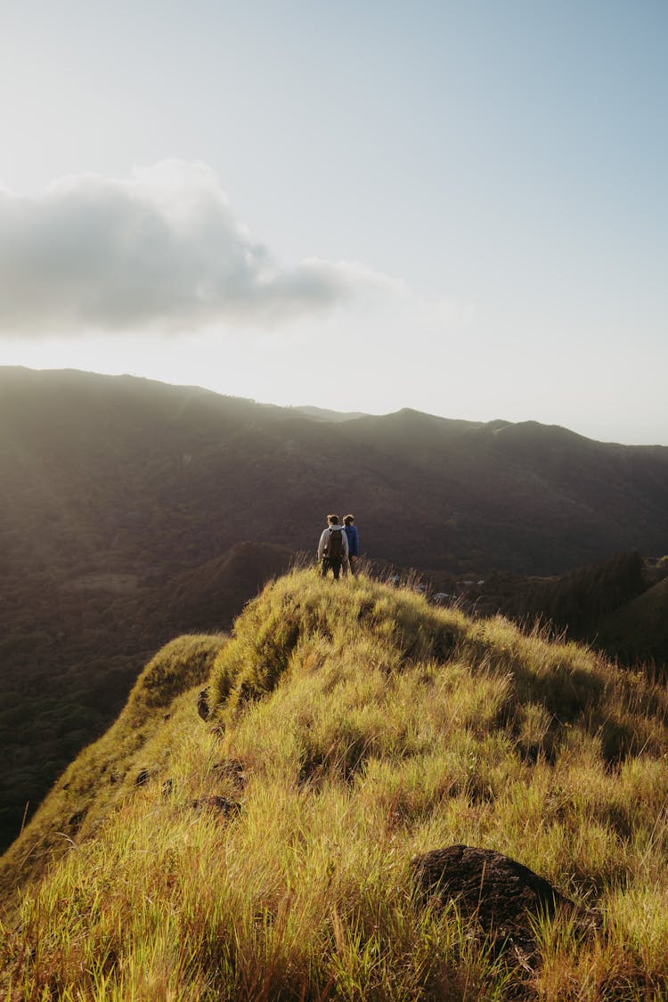 Couple On Hilltop