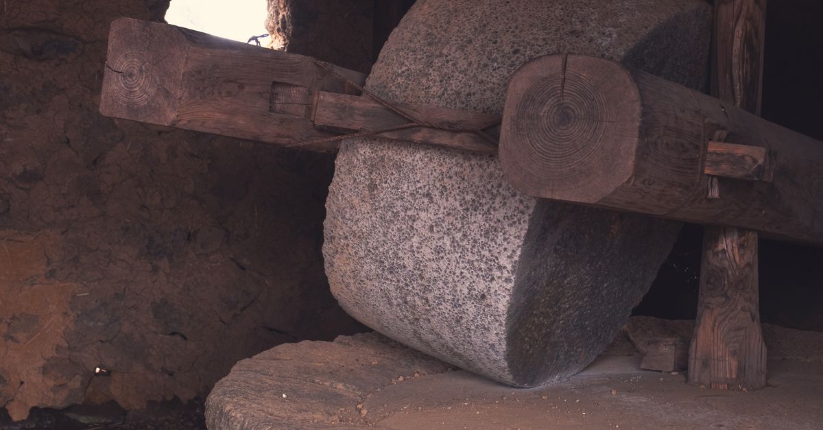 Stone Mmill Ancient Stone Mill · Free Stock Photo