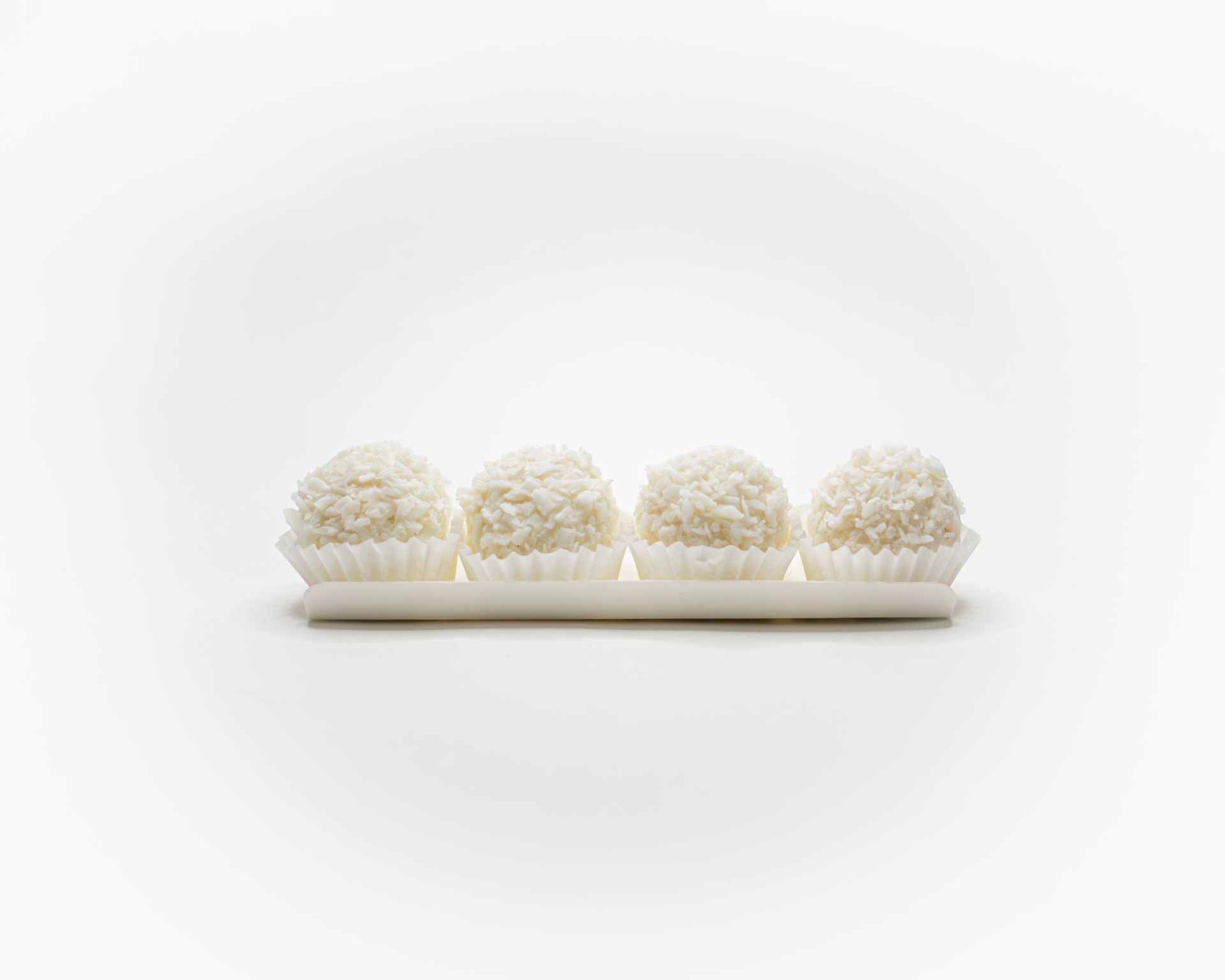 Coconut Shavings on Pralines