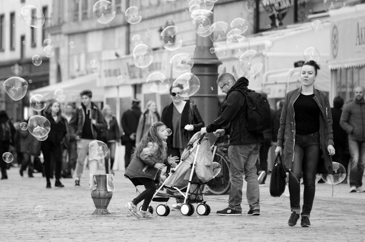 Family On Town Square