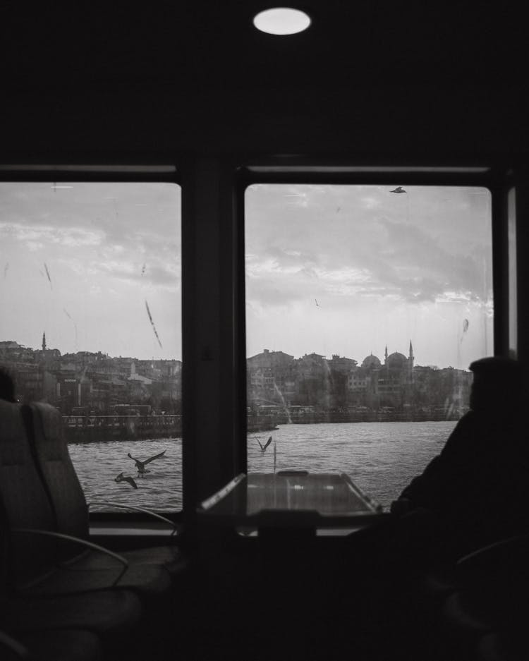 Istanbul Seen From Ferry Window