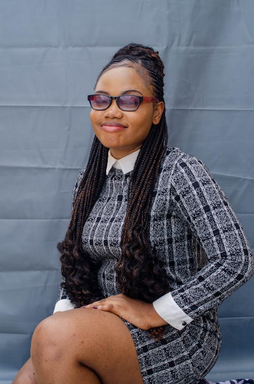 Portrait of Woman in Eyeglasses