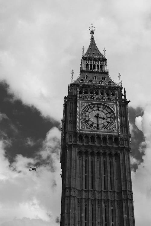 Big Ben in Black and White