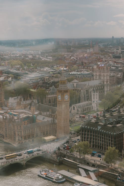 Big Ben Seen from London Eye