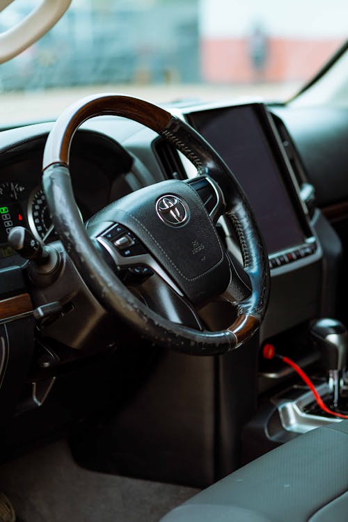 Steering Wheel of Toyota