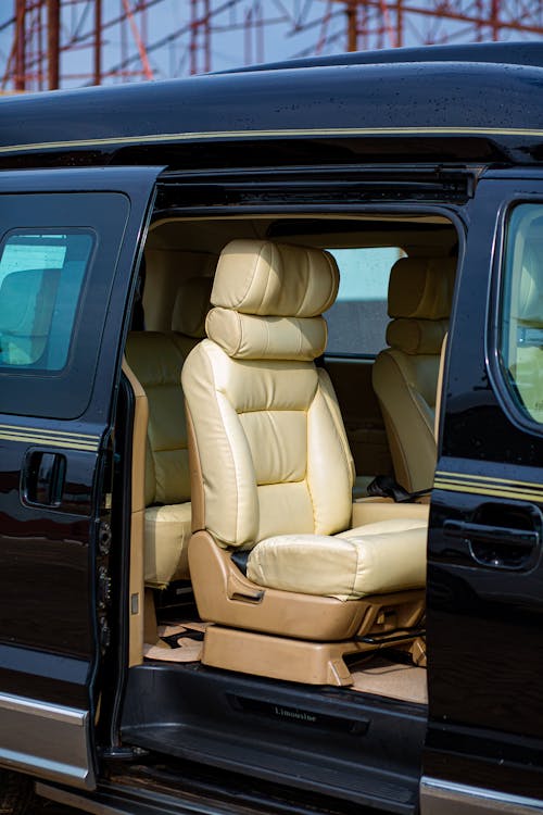 Seats in Black Van