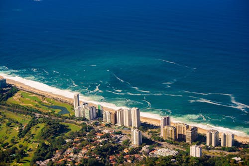 Ingyenes stockfotó Brazília, drónfelvétel, épületek témában