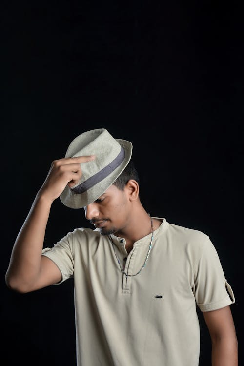 Portrait of Man in Hat