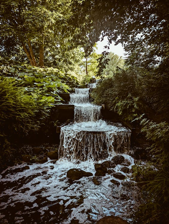 A Waterfall in the Park 