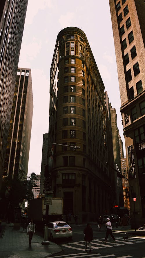 View of the 1 Wall Street Court Building in Manhattan, New York City, New York, USA