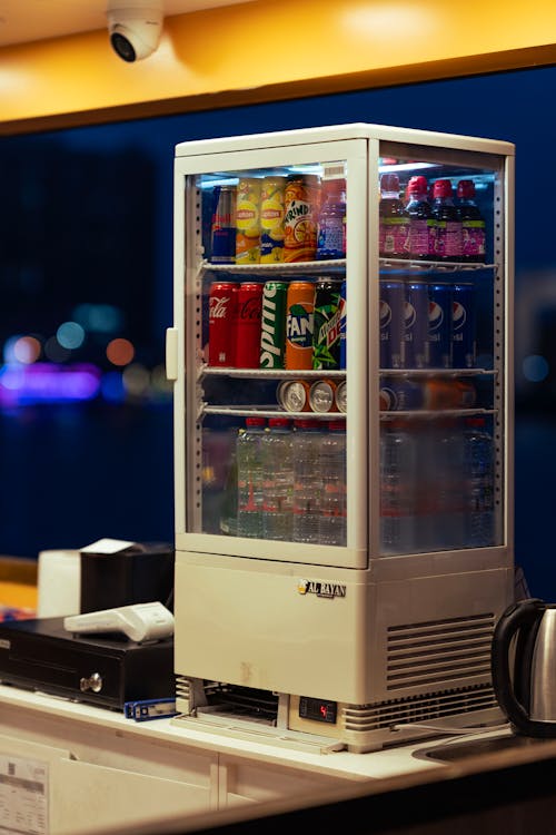 Vending Machine with Beverages