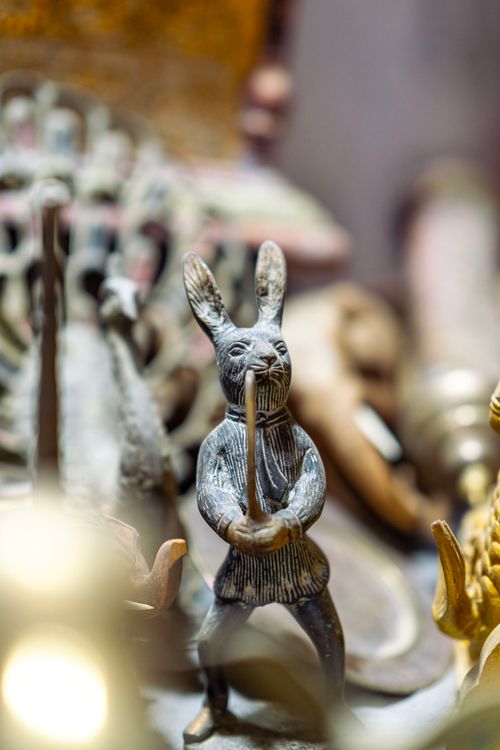 Emirates Rabbit Rabbit Warrior Figurine · Free Stock Photo