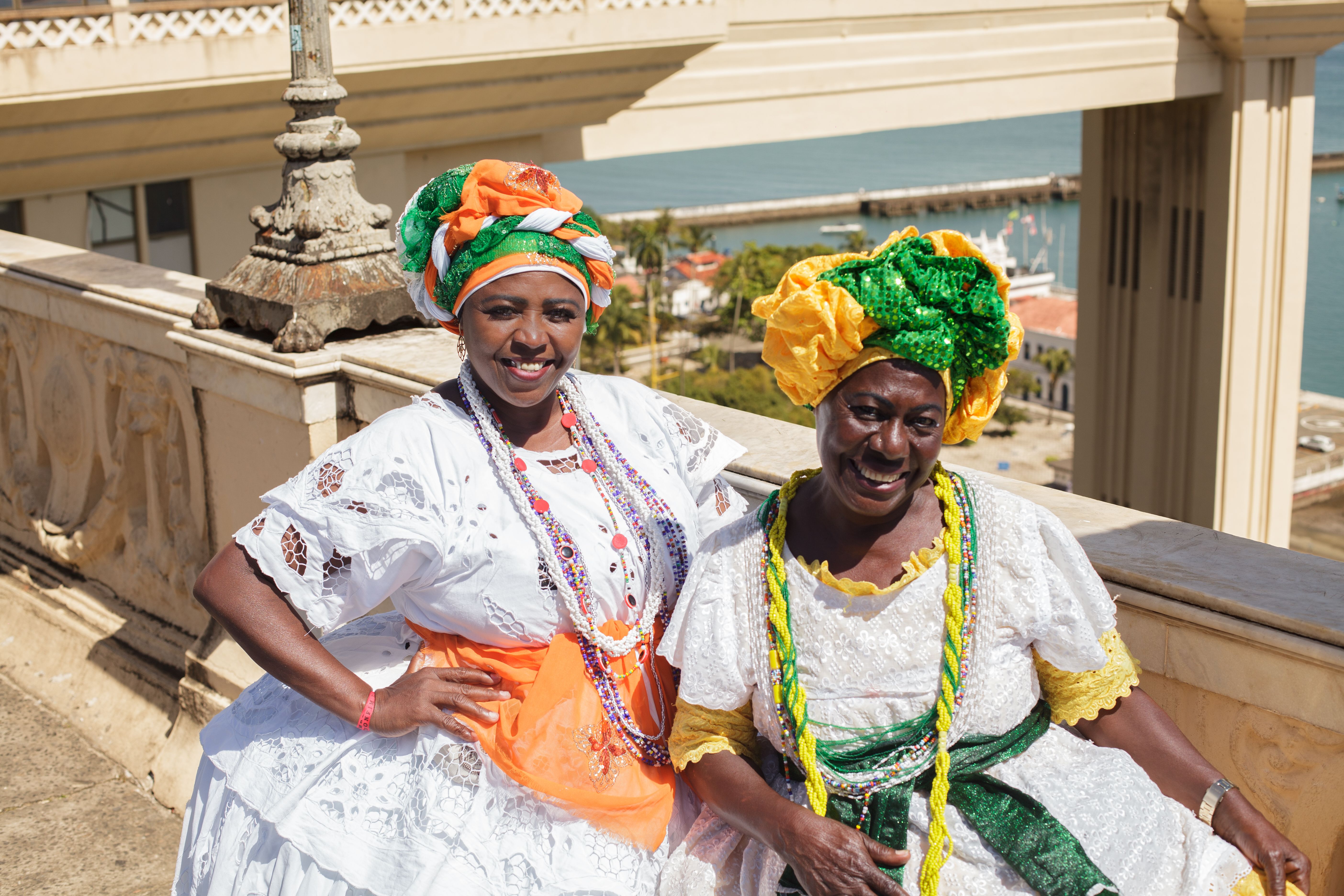 Smiling Women in Traditional Clothing Free Stock Photo Smiling Women in Traditional Clothing Free Stock Photo