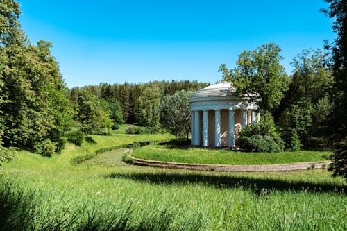 Neoclassical Pavilion in a Park