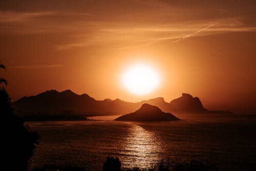 丘, 太陽, 岸の無料の写真素材