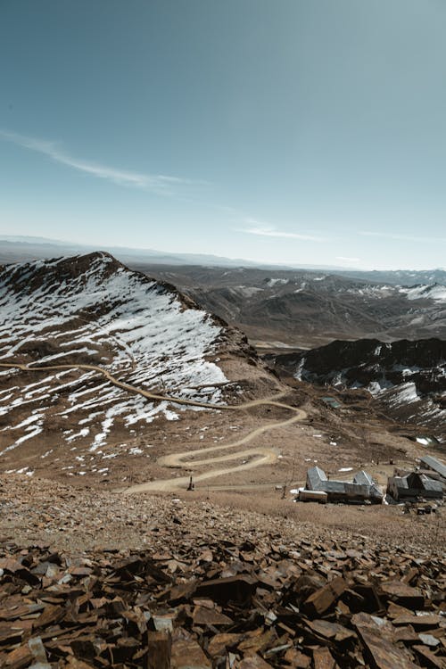 Fotos de stock gratuitas de cubierto de nieve, montañas, paisaje