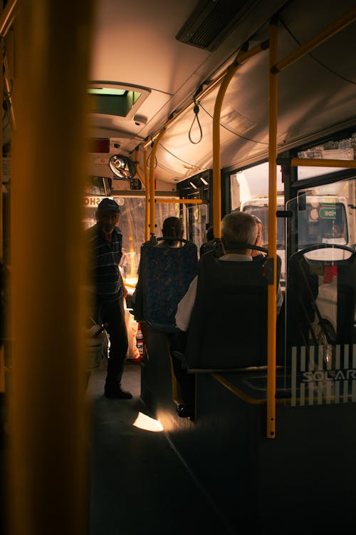 シティ, ダーク, バスの無料の写真素材