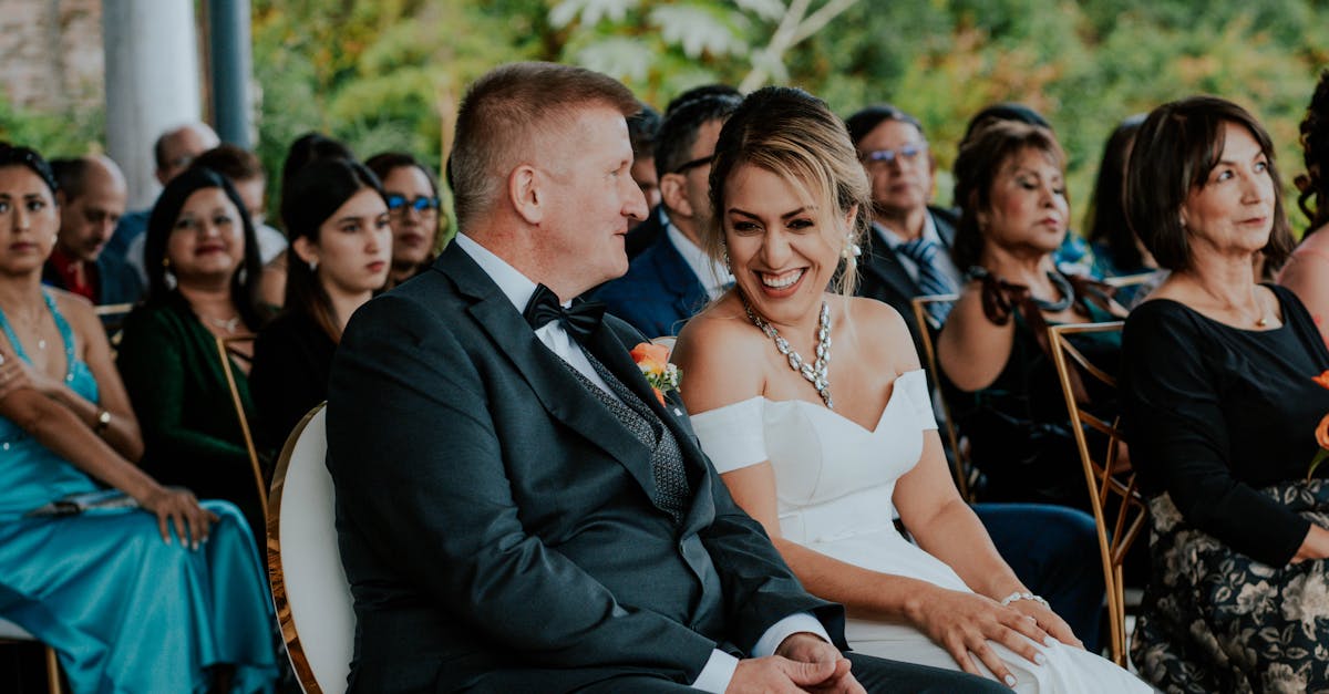 Family Dynamics In A Wedding Setting, Showing A Couple Interacting With In-laws And Establishing Boundaries