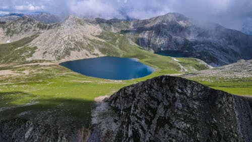 山, 景觀, 湖 的 免费素材图片