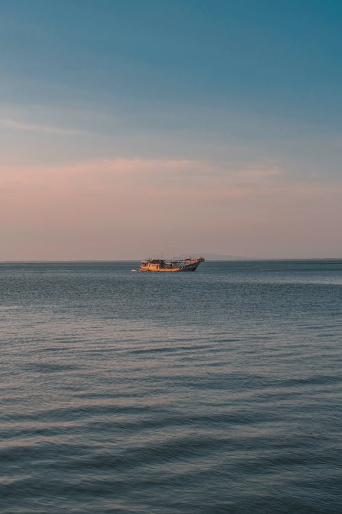 Boat on Open Water