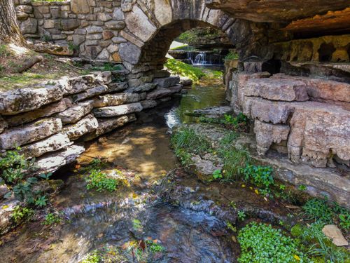 Free under the bridge Stock Photo