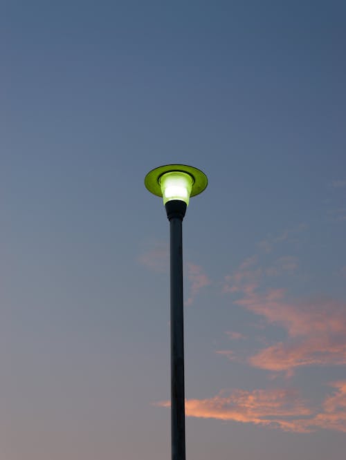 A Streetlight at Dusk