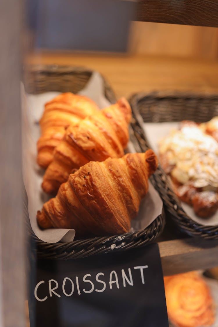 Croissants In A Bakery