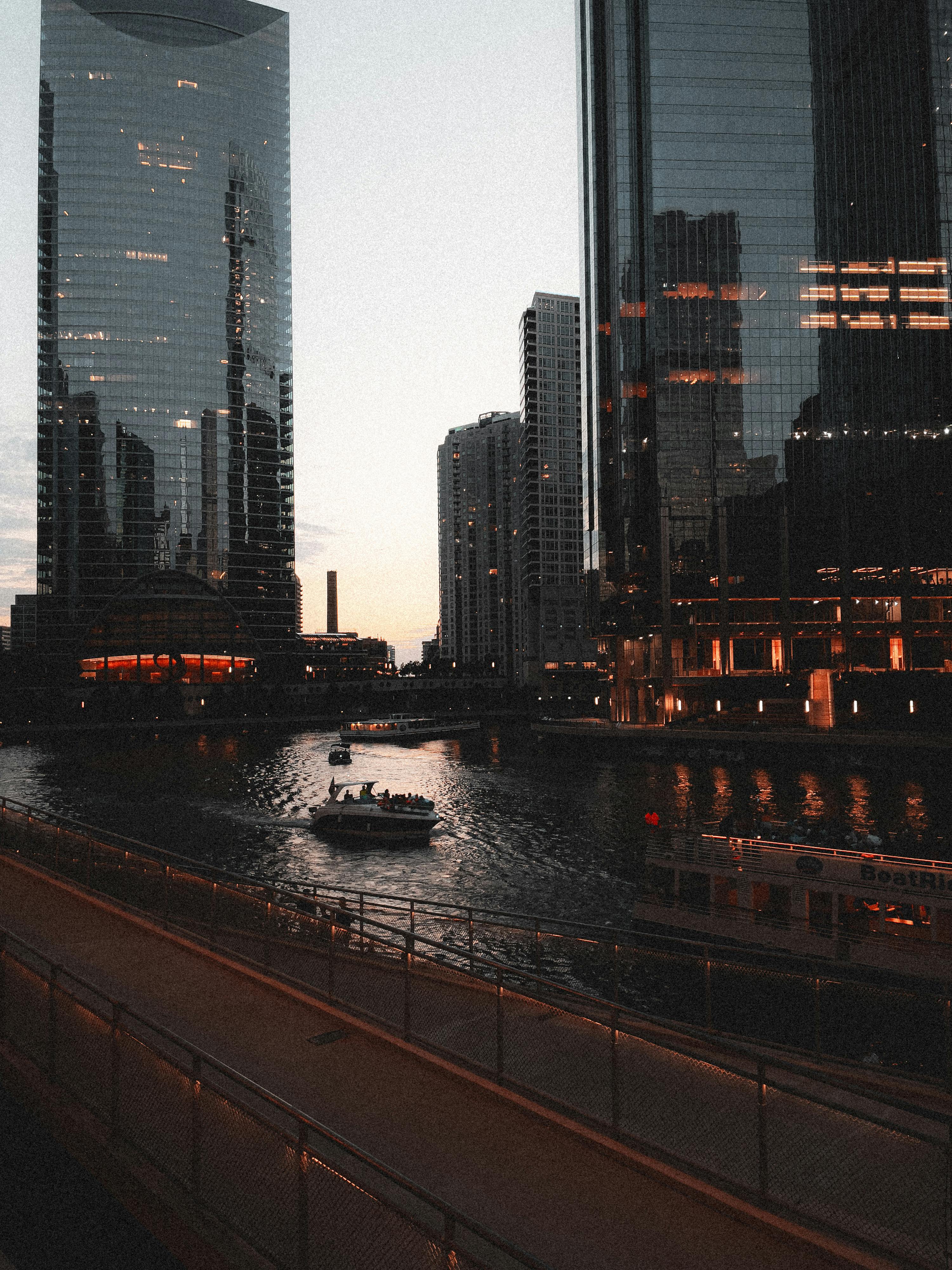 Foto de stock gratuita sobre barco, chicago, ciudad, ciudades, estados