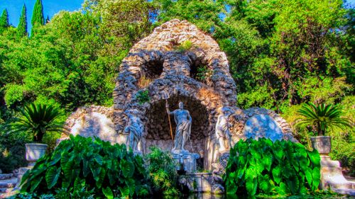 Free Trsteno (Arboreto) - font - Croàcia Stock Photo