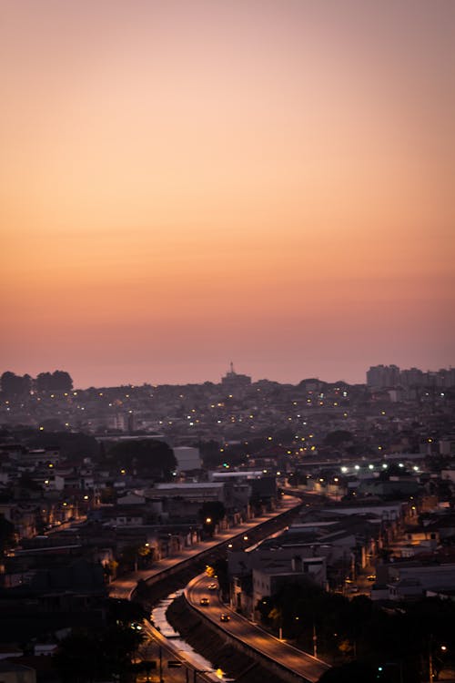 Free stock photo of city, sunrise