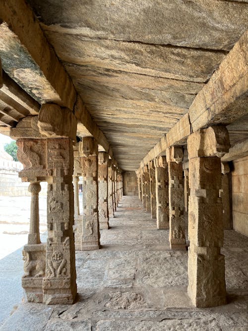 インド, ヴィッタラ寺院, ハンピの無料の写真素材