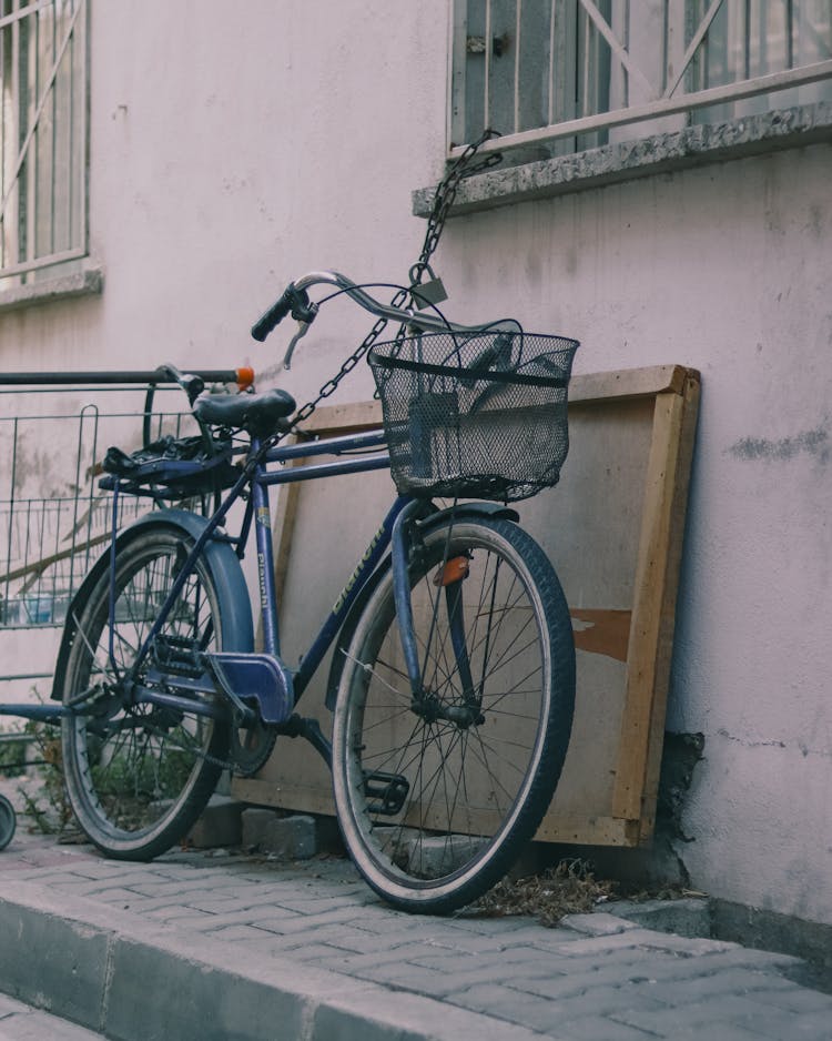 Bicycle With Basket