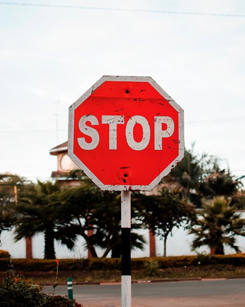 Free Stop Sign Stock Photo