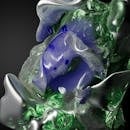 An artist’s illustration of artificial intelligence (AI). This image explores how humans can creatively collaborate with artificial general intelligence (AGI) in the future and how it can ...