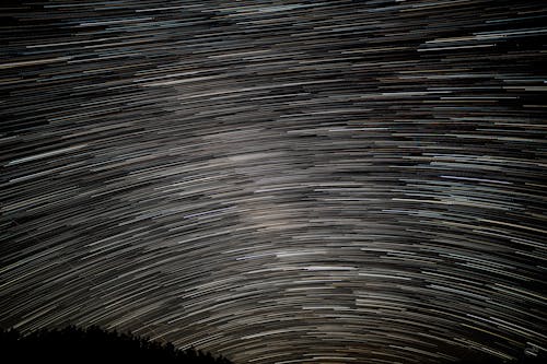 astronomi, bulanık hareket, gece içeren Ücretsiz stok fotoğraf